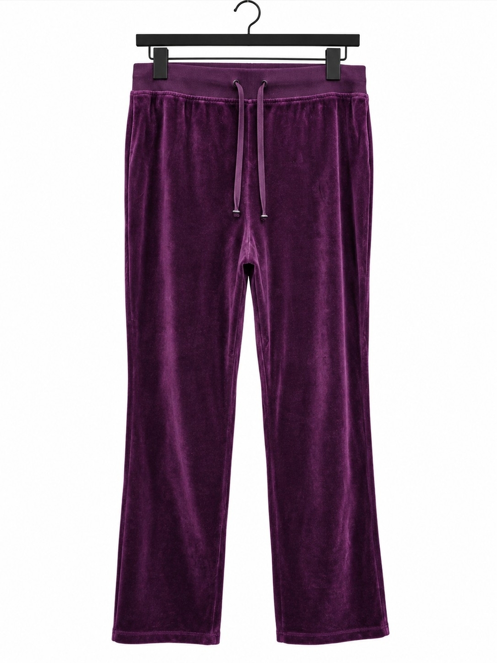 SJB Active Women’s XL Purple Velour Drawstring Track Lounge Pants